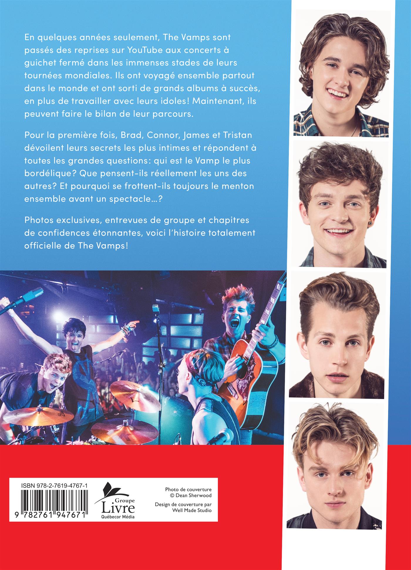 The Vamps : notre histoire – Les Éditions de l'Homme