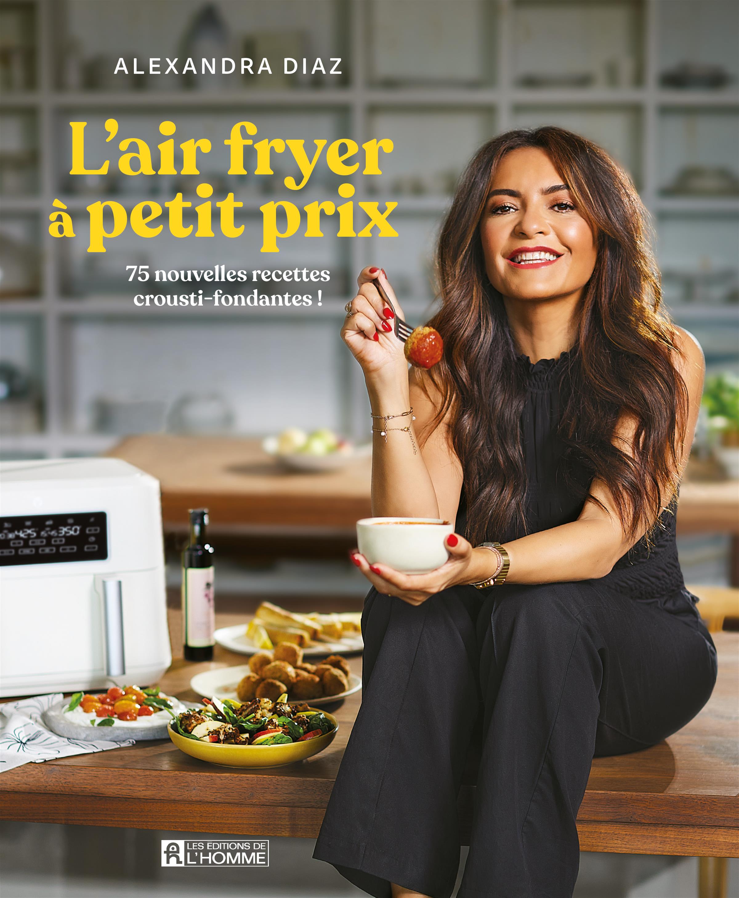 Couverture du livre de L'air fryer à petit prix - papier format