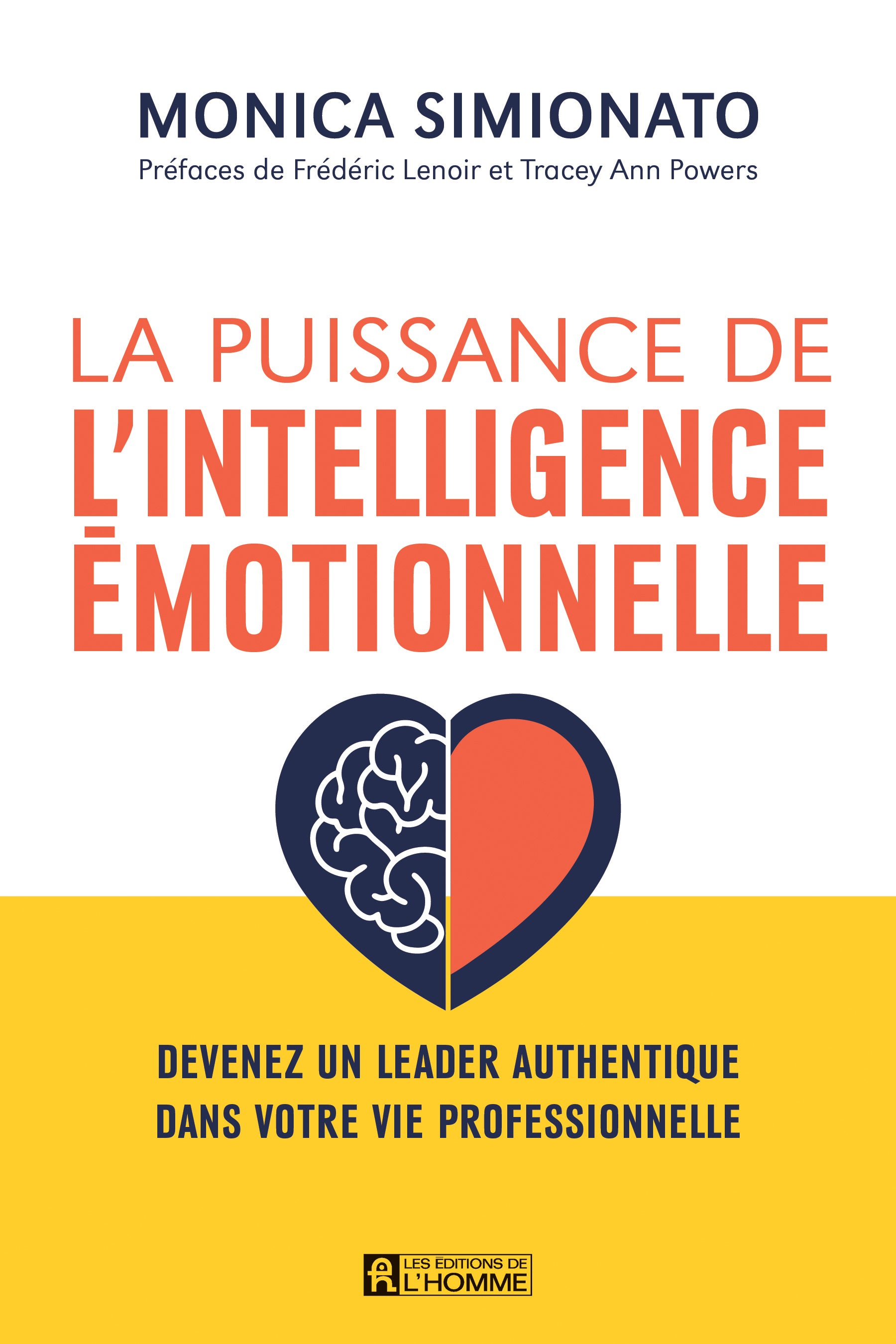Couverture du livre de La puissance de l'intelligence émotionnelle - papier format