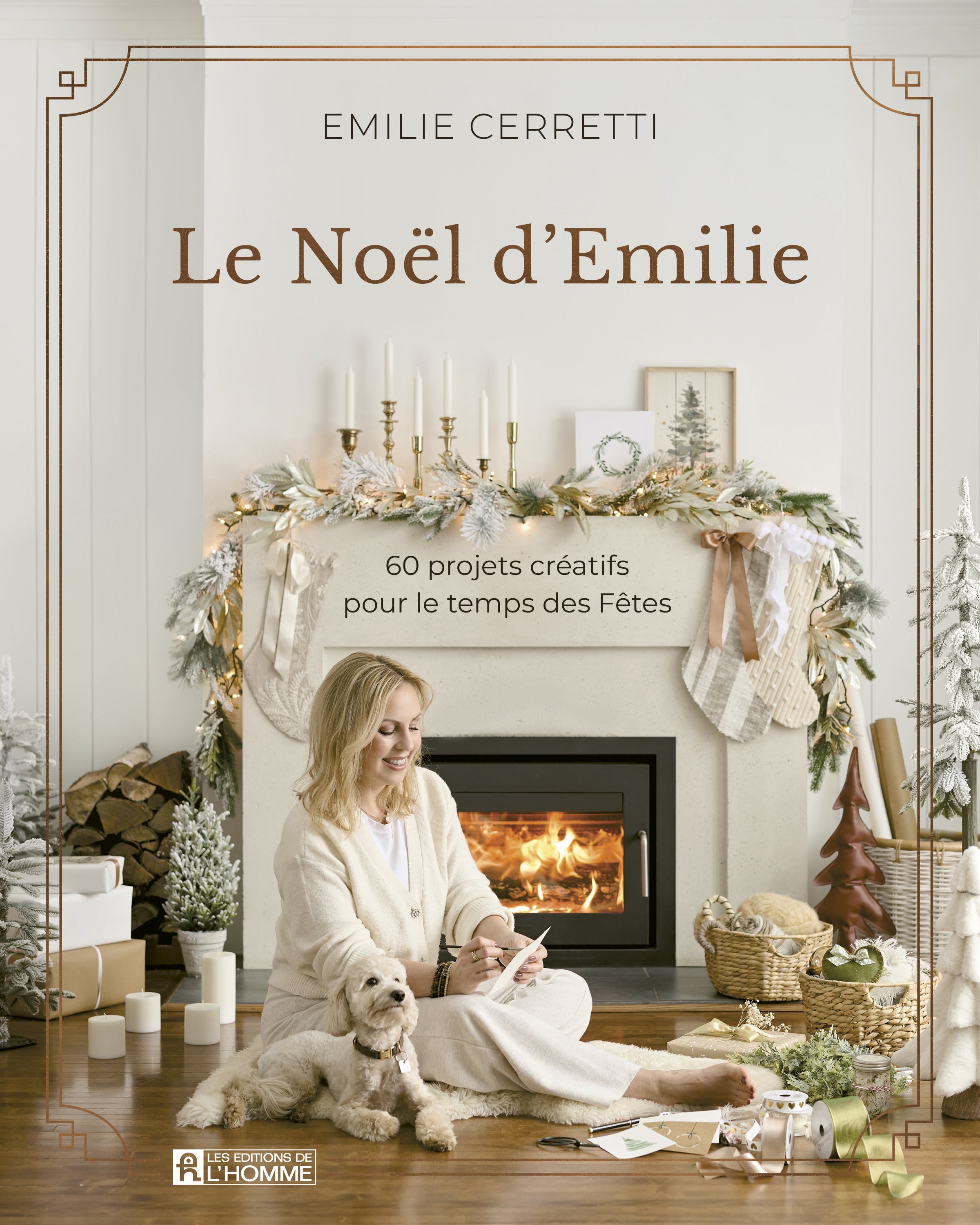 Couverture du livre de Le Noël d'Emilie - papier format