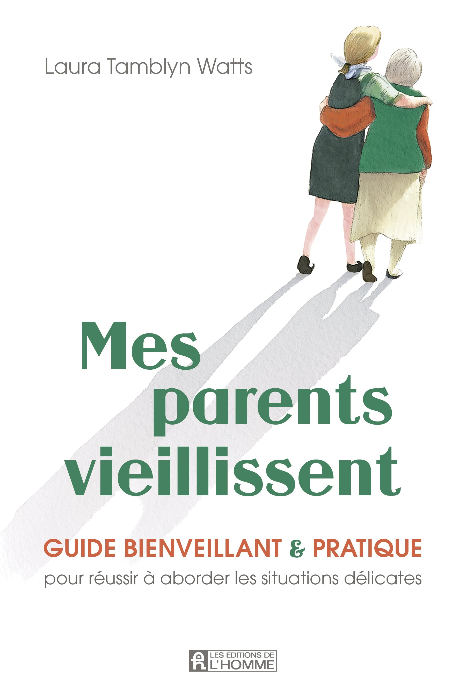 Couverture du livre de Mes parents vieillissent - papier format
