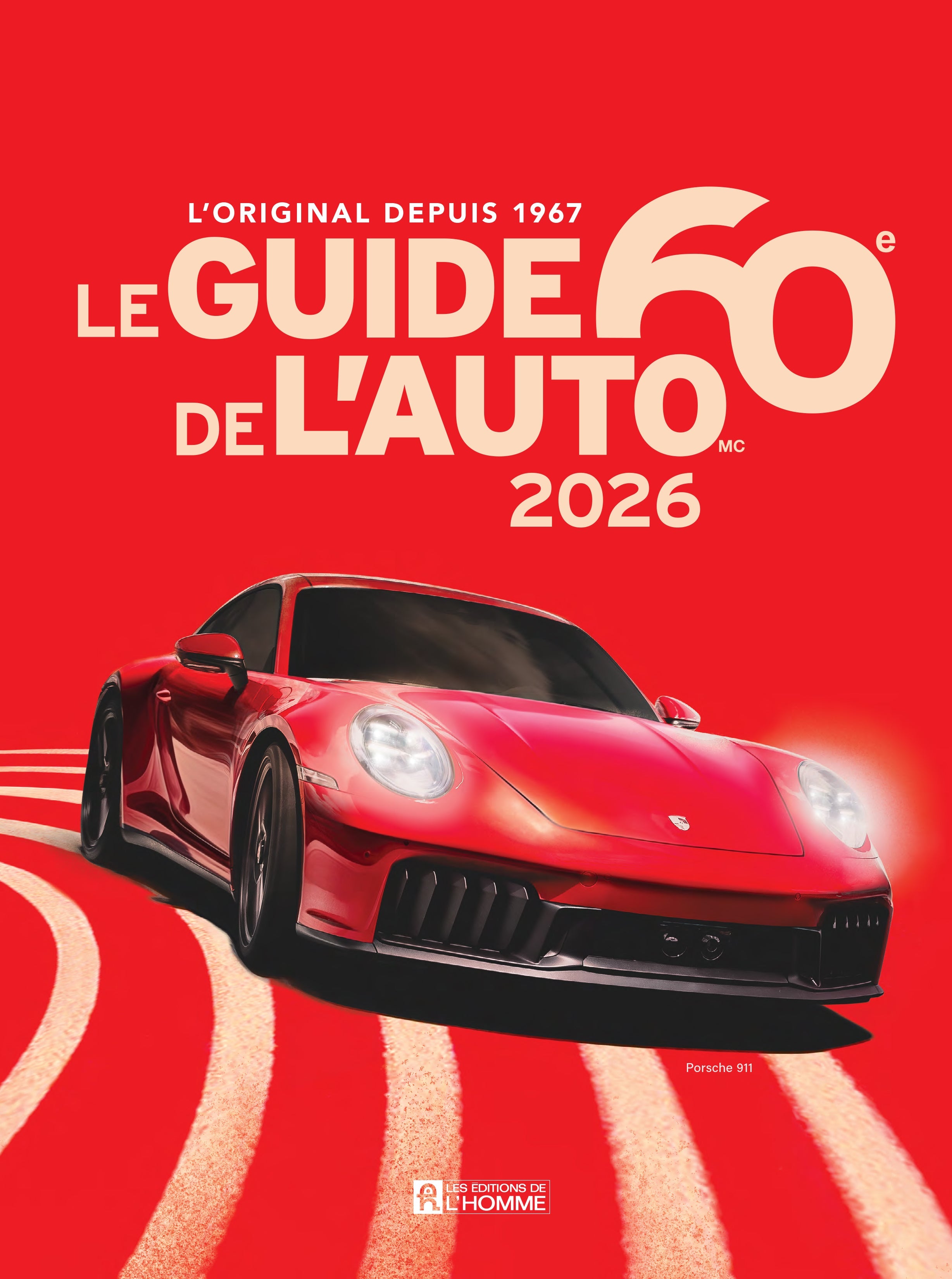 Couverture du livre de Le Guide de l'auto 2026 - papier format